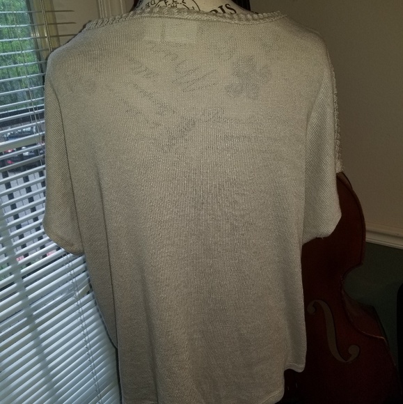 Beige lightweight sweater size 18/20 - Picture 3 of 6